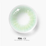 Hidrocor Esmeraldr Green Colored Contact Lenses
