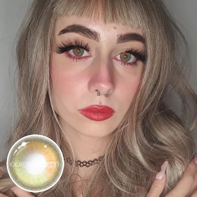 Grapefruit Colored Contact lenses