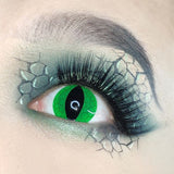 Snake Eye Green Cosplay Colored Contact Lenses