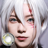 Anime Gray Cosplay Colored Contact Lenses