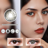 Colourfuleye Nature Series Icy volcano Grey Colored Contacts