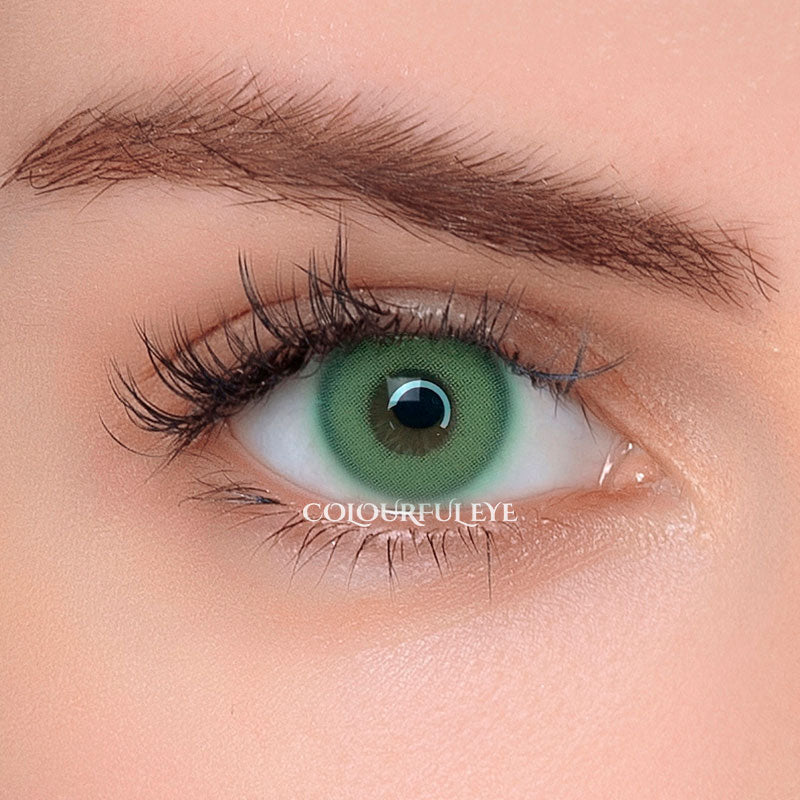 Juice Green Colored Contact Lenses-1