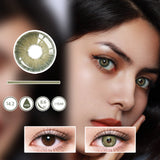 Colourfuleye Nature Series Amazonia Green Colored Contacts