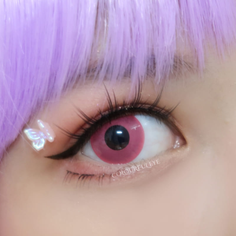 Colourfuleye Cosplay Pink Colored Contact Lenses
