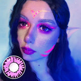 Colourfuleye Enchanted Pink Cosplay Contact Lenses