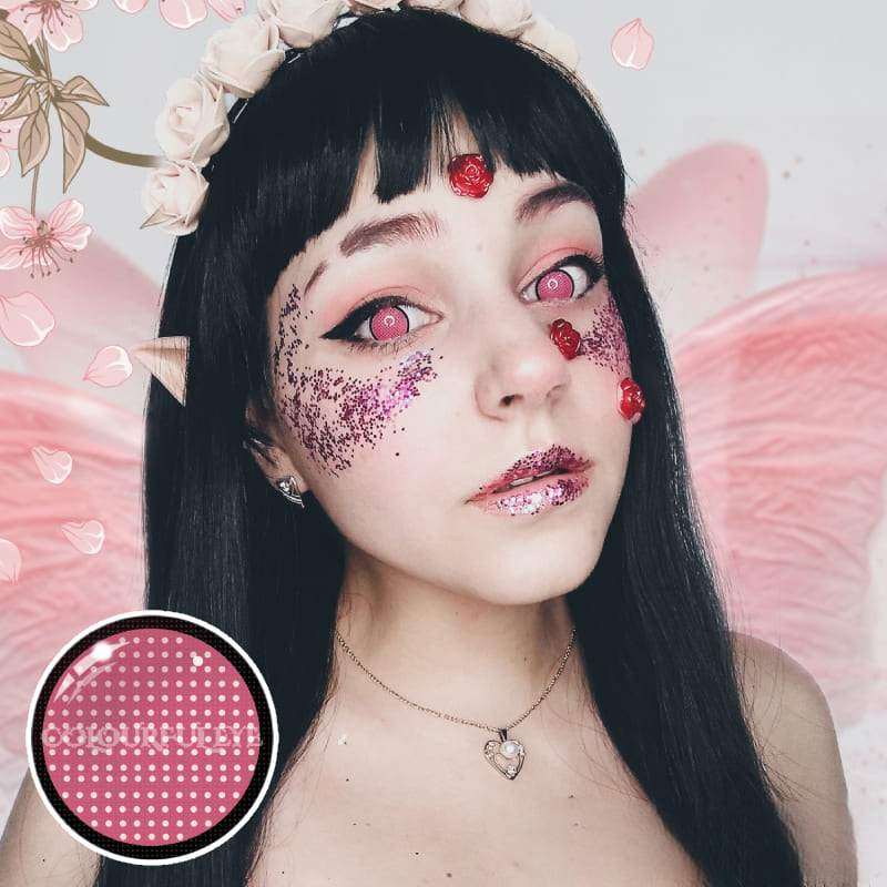 Rose Mesh Cosplay Contacts
