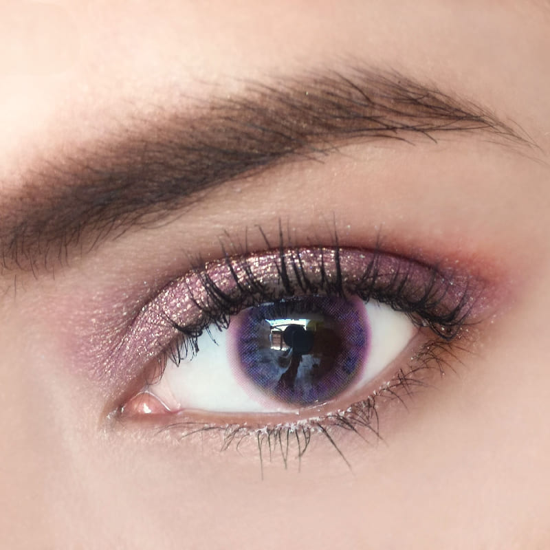 Neon Pink Colored Contact Lenses