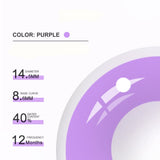Cosplay Lanvender Purple Colored Contact Lenses