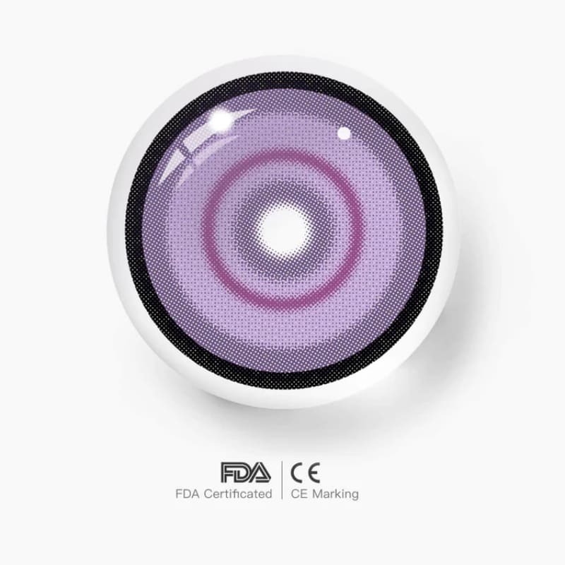 Colourfuleye Sakuya Purple Cosplay Contact Lenses