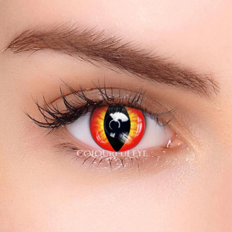 Cat Eye Reddish Brown Cosplay Contacts