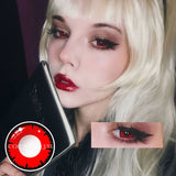 Dawn Red Cosplay Contact Lenses