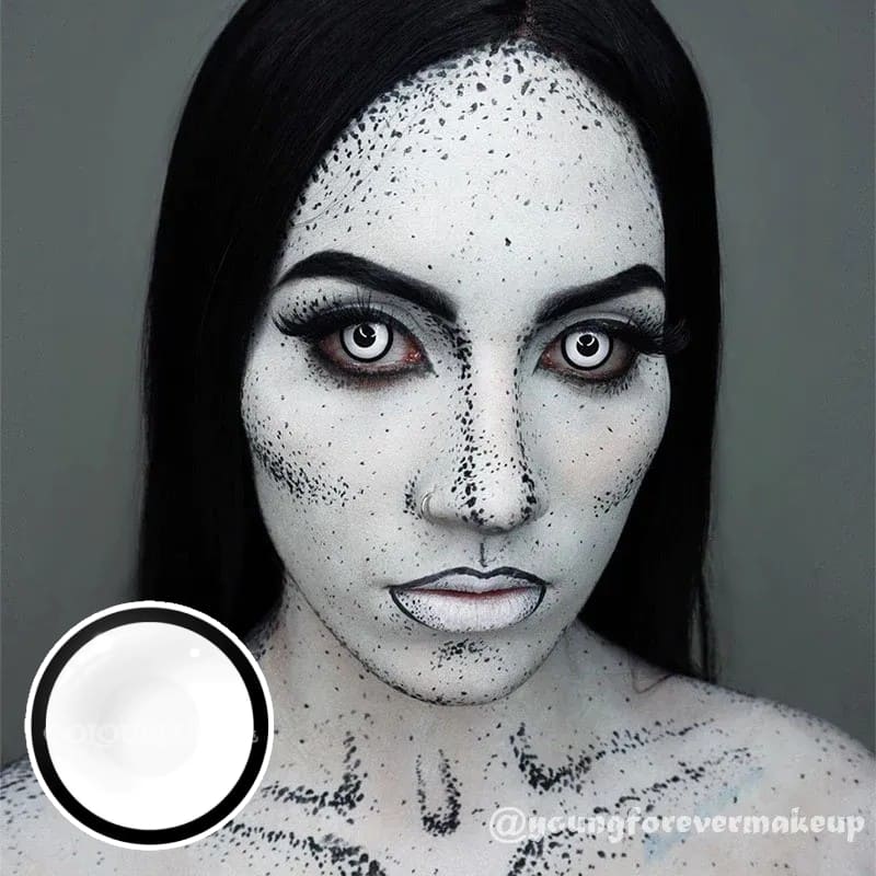 Manson White Cosplay Contact Lenses
