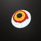 22mm White Zombie Sclera Colored Contact Lenses